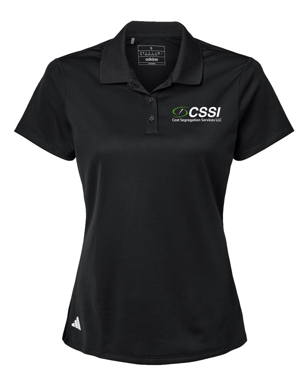 CSSI Women's Performance Piqué Polo by Adidas (A431) - Image 3