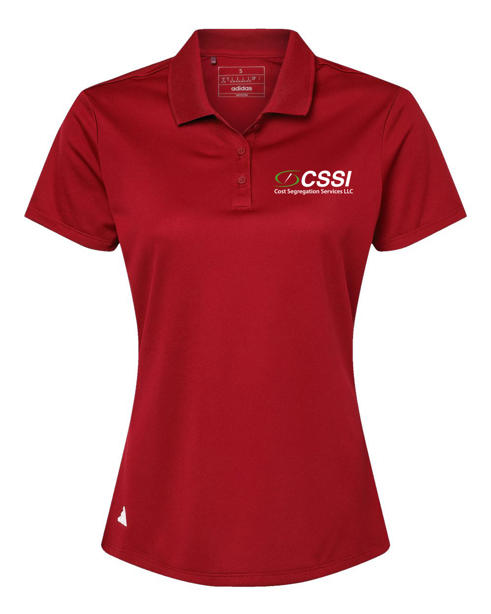 CSSI Women's Performance Piqué Polo by Adidas (A431) - Image 5