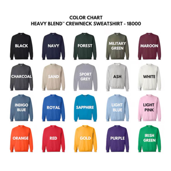 Color Chart Embroidered Custom Spooky MAMA Shirt