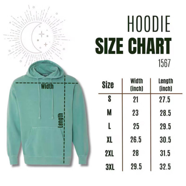 Custom Dad Comfort Hooded Sweatshirt Sizes