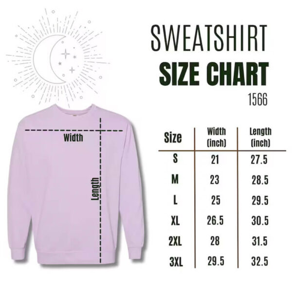 Custom Dad Comfort Sweatshirt Sizes