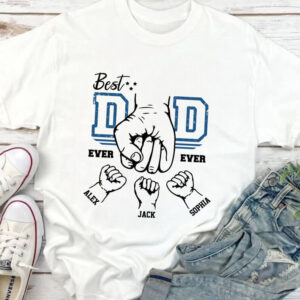 Custom Father’s Day Fist Bump Shirt