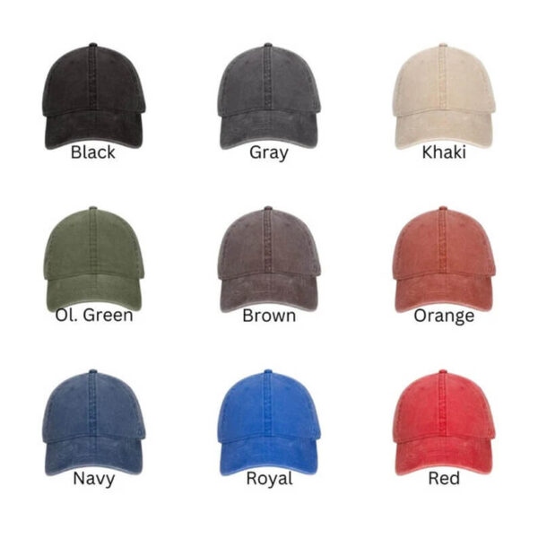 Embroidered Go Ask Your Dad Hat Colors