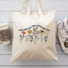 Floral Teacher Tote Bag1