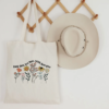 Floral Teacher Tote Bag 3