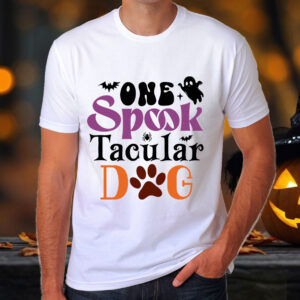 One Spook Tacular Dog T-Shirt, Sweatshirt, Hoodie or Tote Bag