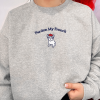 Pardon my French French bulldog Sweatshirt embroidered 3