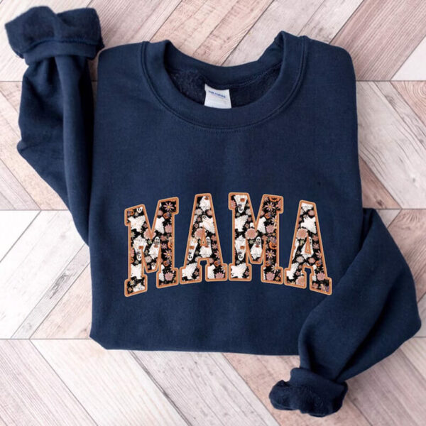 Retro Spooky Mama Sweatshirt 2