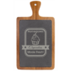Acacia Wood/Slate Cutting Board