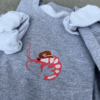 Shrimp Cowboy Embroidered Sweatshirt 3