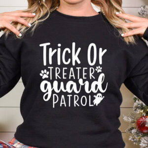 Trick Or Treater Guard Patrol white T-Shirt, Sweatshirt, Hoodie or Tote Bag